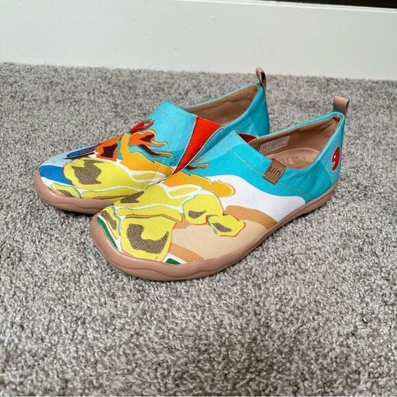 UIN x National Gallery Collaboration Slip On Art Travel Shoes- ballet dancers - Picture 7 of 12